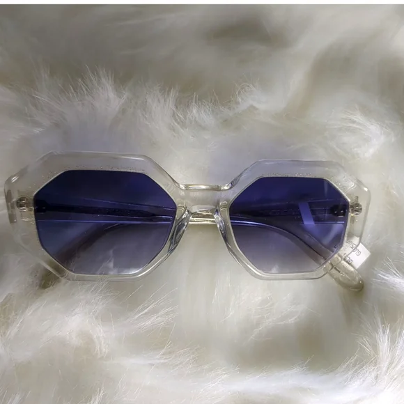 NEW Garrett Leight Jacqueline Sunglasses in Silverstone Ret $360 display picture 3